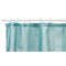 Douchegordijn Punten Turquoise Polyester 180 x 180 cm (12 Stuks)