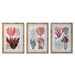 Schilderij DKD Home Decor 50 x 2.5 x 70 cm 50 x 2,5 x 70 cm Mediterrane (3 Onderdelen)