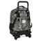 Schoolrugzak met Wielen Jurassic World Warning Grijs 33 X 45 X 22 cm