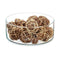 Set of Decorative Balls Bruin Wit (12 Stuks)