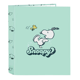 Ringmap Snoopy Groovy Groen A4 27 x 33 x 6 cm
