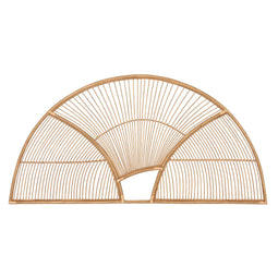 Hoofdbord Home ESPRIT Bamboe Rotan 160 x 2 x 80 cm