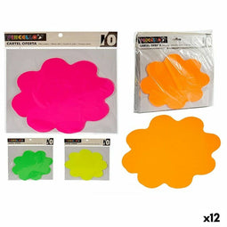 Klevende etiketten Bord 25 x 26 cm Wolken (12 Stuks)