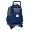 Schoolrugzak met Wielen Hot Wheels Speed club Oranje 33 X 45 X 22 cm