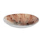 Middenstuk Zalm Kristal 29 x 29 x 5 cm