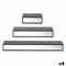 Planken Hout MDF 3 Onderdelen Spiegel Set (4 Stuks)