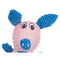 Hondenspeelgoed Blauw Roze Varken 27 x 11,5 x 19 cm Knuffel met geluid