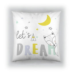 Kussenhoes Cool Kids Let's Dream (50 x 50 cm)