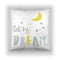 Kussenhoes Cool Kids Let's Dream (50 x 50 cm)
