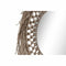 Wandspiegel DKD Home Decor Kristal Natuurlijk Touw (60 x 4 x 60 cm)