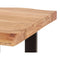 Bijzettafel Holo 120 x 60 x 47 cm Bruin Zwart Acacia
