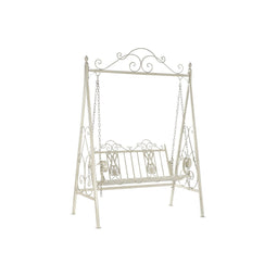 Bank DKD Home Decor Wit 146 x 86 x 212 cm