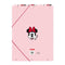 Organiser Map Minnie Mouse Me time Roze A4