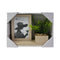 Fotolijsten Home ESPRIT Natuurlijk Hout MDF Scandinavisch 25 x 7 x 19 cm