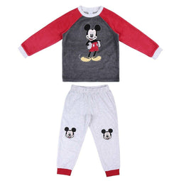 Pyjama Kinderen Mickey Mouse Grijs Maat 6 Jaar