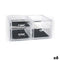 Multi-Functionele Organiser Confortime Plastic Transparant 23,8 x 15,3 x 10,8 cm (6 Stuks)