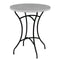 Tafel Terrazzo Tafel Zwart 60 x 60 x 72 cm