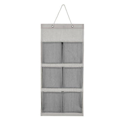 Multi-Functionele Organiser Versa Grijs Voor aan de muur 56 x 26 cm