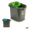 Dweilemmer Met wieltjes Plastic 31 x 31 x 41 cm (24 Stuks)