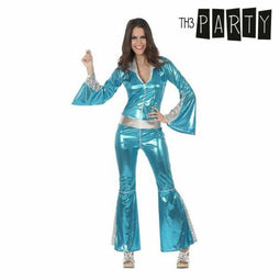 Kostuums voor Volwassenen Th3 Party Blauw (2 Onderdelen) Maat XL