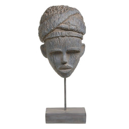 Decoratieve figuren 20 x 12 x 60 cm Grijs