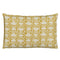 Kussen Katoen Beige Mosterd 60 x 40 cm