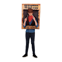 Kostuums voor Volwassenen My Other Me Wanted Cowboy Één maat (3 Onderdelen)