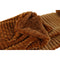 Deken DKD Home Decor Terra cotta 130 x 170 x 2 cm