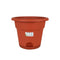 Bloempot met schaal Dem Greentime Bruin ø 35 x 28,5 cm (6 Stuks)