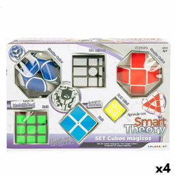 Rubik's Kubus Colorbaby Smart Theory 6 Onderdelen 4 Stuks