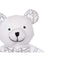 Knuffel om in te kleuren Wit Zwart Stof 17 x 21 x 12 cm Beer (8 Stuks)