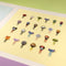 Clip Harry Potter 4 Stuks Rubber Plastic