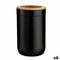Tandenborstelhouder Berilo BP16-103BK Bruin Zwart Natuurlijk Bamboe Polypropyleen 7,7 x 11,5 x 7,...