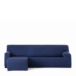 Hoes voor chaise longue met korte armleuning links Eysa BRONX Blauw 110 x 110 x 310 cm