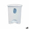 Pedaalemmer Wit Plastic 10 L (8 Stuks)