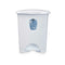 Pedaalemmer Wit Plastic 10 L (8 Stuks)