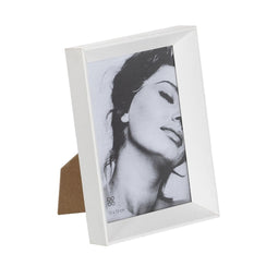 Fotolijsten Wit Hout Kristal 12 x 2,5 x 17 cm
