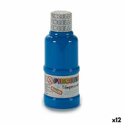 Tempera Neon Blauw 120 ml (12 Stuks)