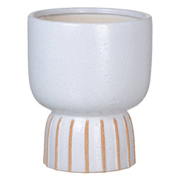 Grondlegger 19,5 x 19,5 x 24 cm Keramisch Wit