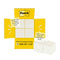 Zelfklevende briefjes Post-it 600-TRSPT-SIOC Transparant 12 Onderdelen 73 x 73 mm