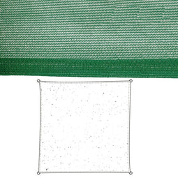 Stof Zonnetent Polyethyleen Groen 5 x 5 cm