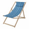 Klapstoel met Hoofdsteun Hout Stof 97 x 56 x 85 cm