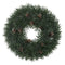 Kerstkroon Groen PVC 28 x 28 cm