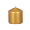 Kaars Gouden 7 x 7,5 x 7 cm (24 Stuks)