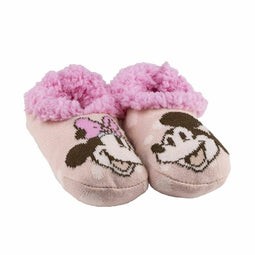 Slippers Voor in Huis Minnie Mouse Roze Schoenmaat 25-27