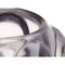 Kaarshouder Microbolletjes Grijs Kristal 8,4 x 9 x 8,4 cm (12 Stuks)