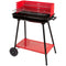 Kolenbarbecue met wielen Aktive Rood 66 x 85 x 44 cm