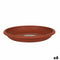 Bloempot schaal Dem Squares Bruin 36 x 36 x 5 cm (6 Stuks)