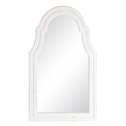 Wandspiegel 63 x 3 x 110 cm Wit Sparrenhout