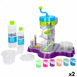 Vaardigheidsspel Cra-Z-Art Slime Strip-snijmachine (2 Stuks)